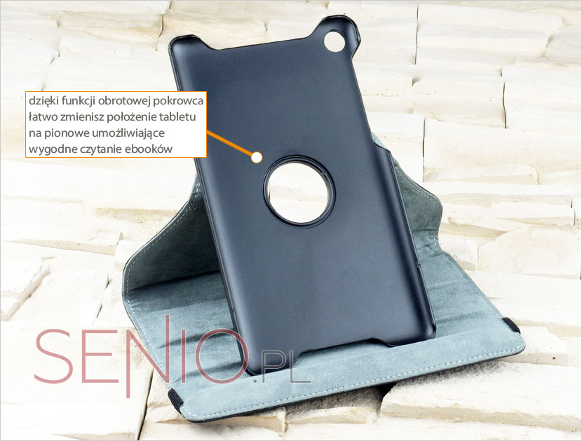 Praktyczny pokrowiec z podstawką na tablet Google Nexus 7 II 